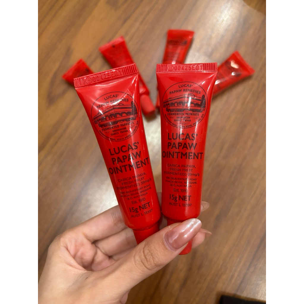 [Xách tay Úc] Kem đa năng Lucas Papaw 15g dưỡng môi