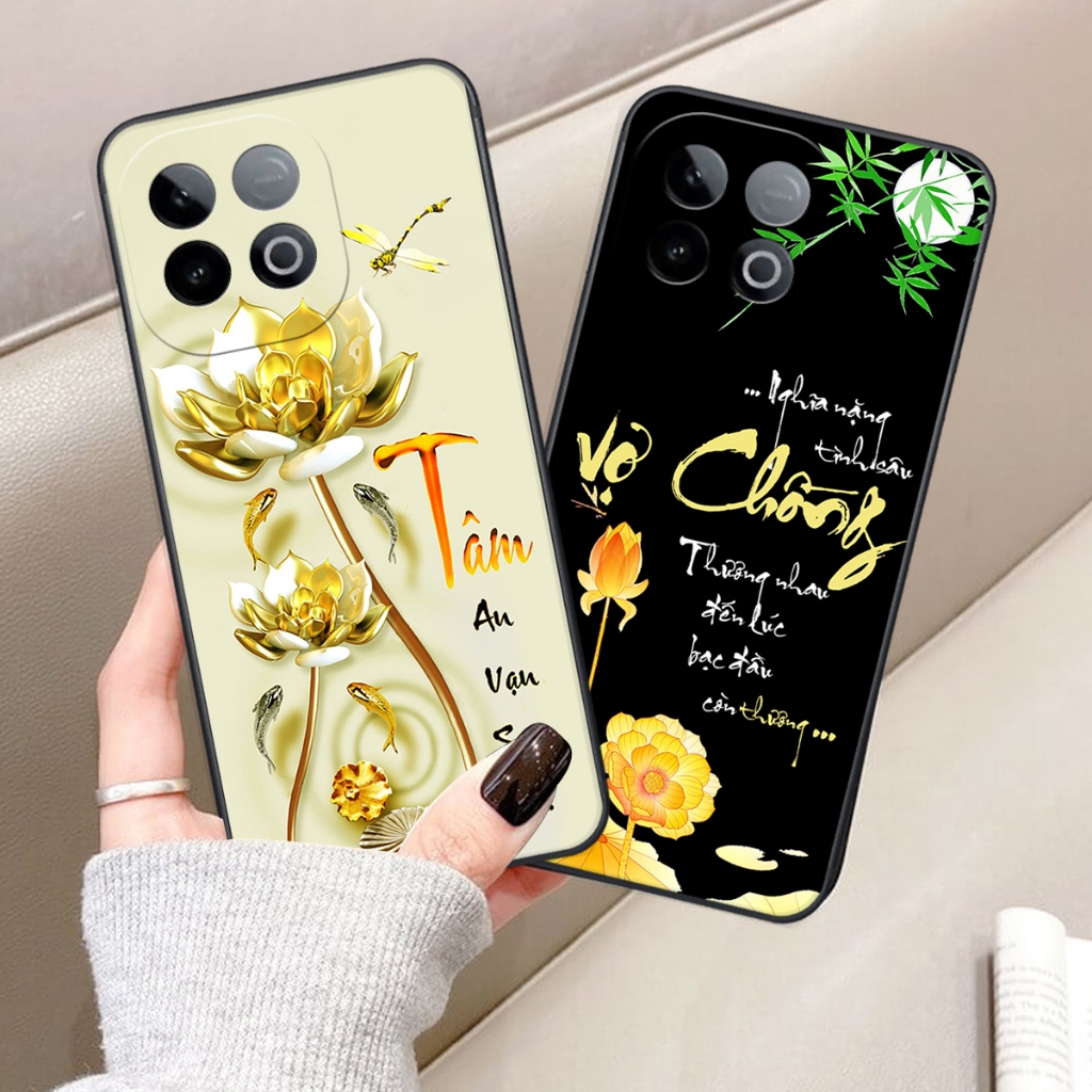 Ốp lưng cho Vivo IQ00 Z10 TURBO mẫu tài lộc,thư pháp, chữ an, nhẫn,chữ tâm