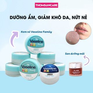  Kem nẻ bôi mặt Vaseline dưỡng ẩm giảm nẻ da từ thảo dược ngăn ngừa khô da - Ủ dưỡng môi Klabb giảm khô môi 