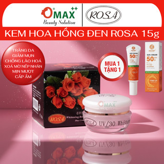  Kem ROSA Hoa Hồng Đen UV 30 - Whitening Beauty Cream 15g - Làm Trắng - Chống Lão Hóa Ngừa Mụn 