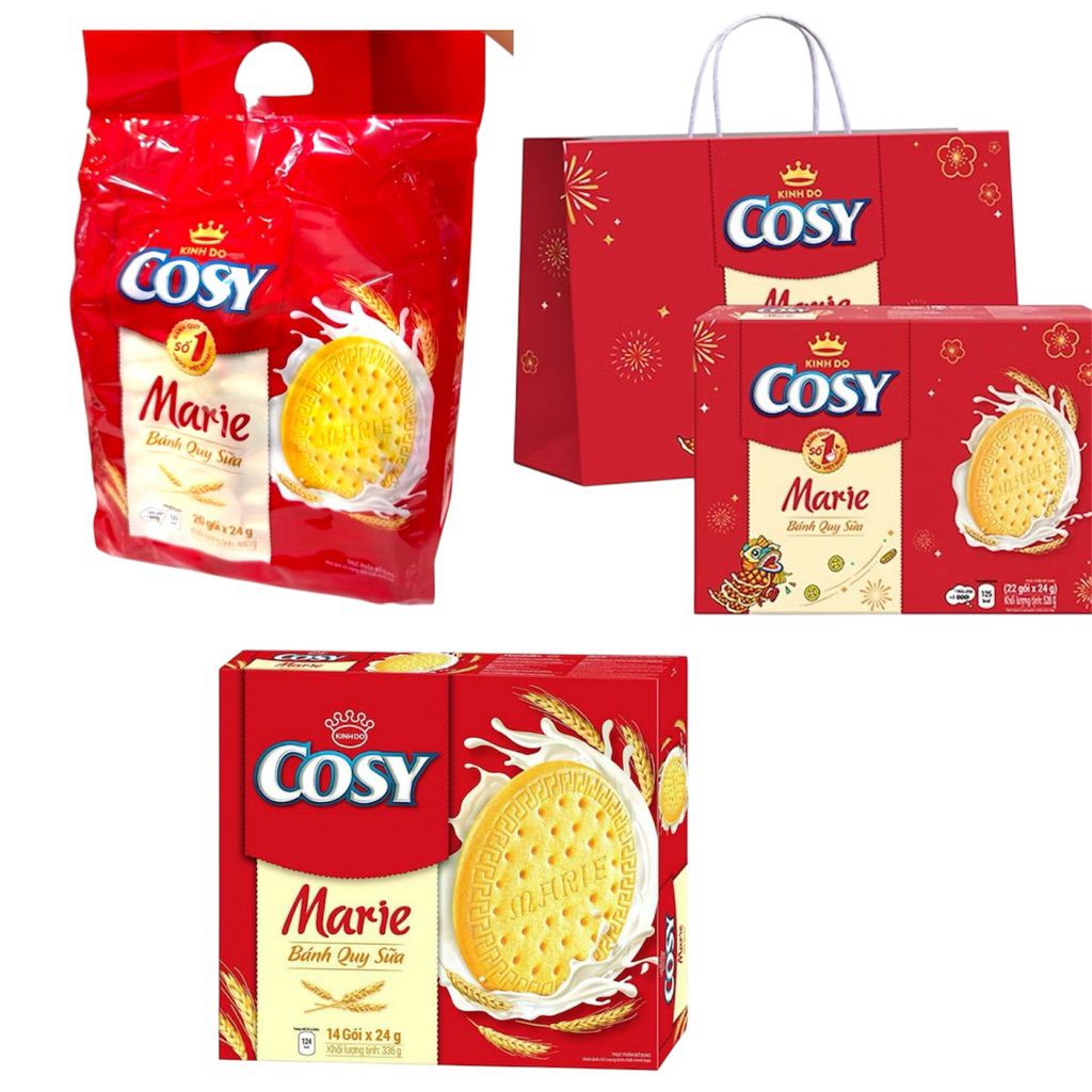 Bánh quy sữa Marie Cosy túi 480g/528g