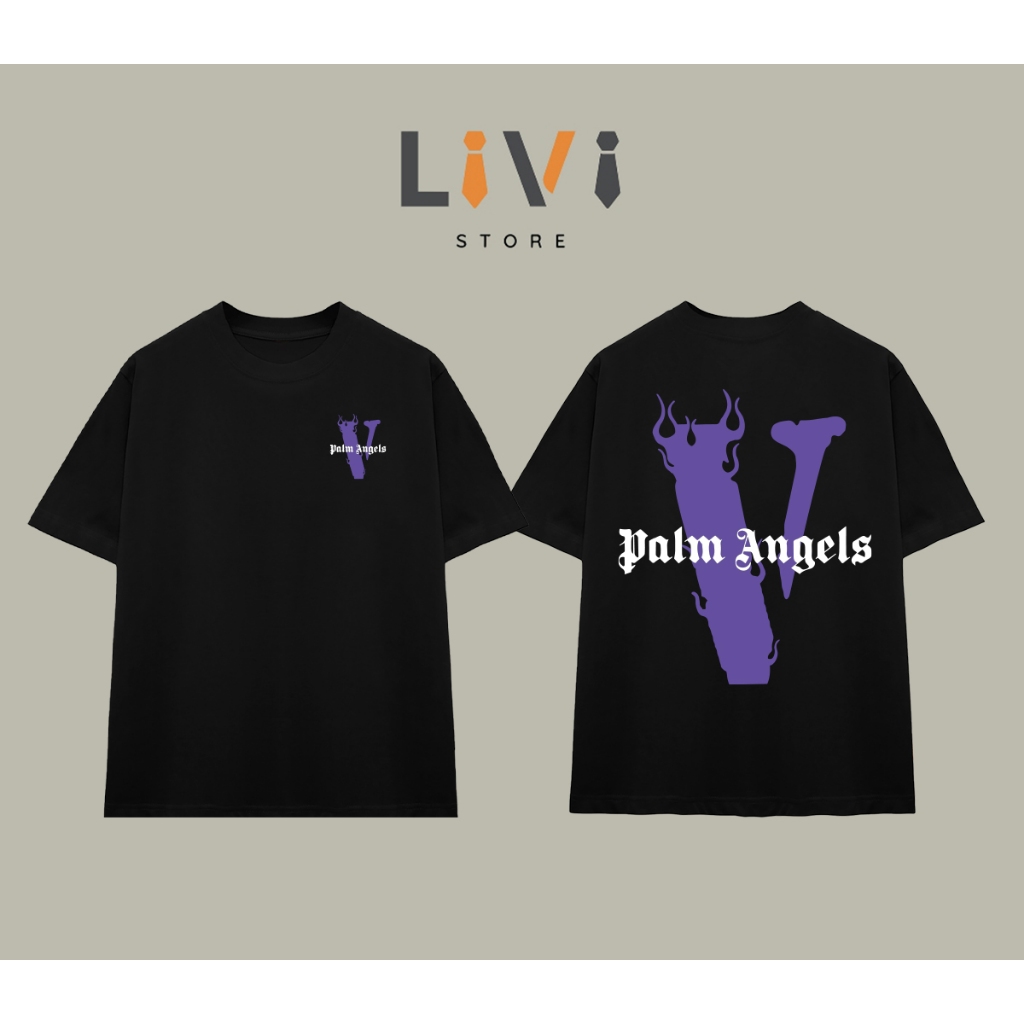 Áo Thun VLONE Palm Angels Cao Cấp Form Rộng LIVI048 - LiVi Store