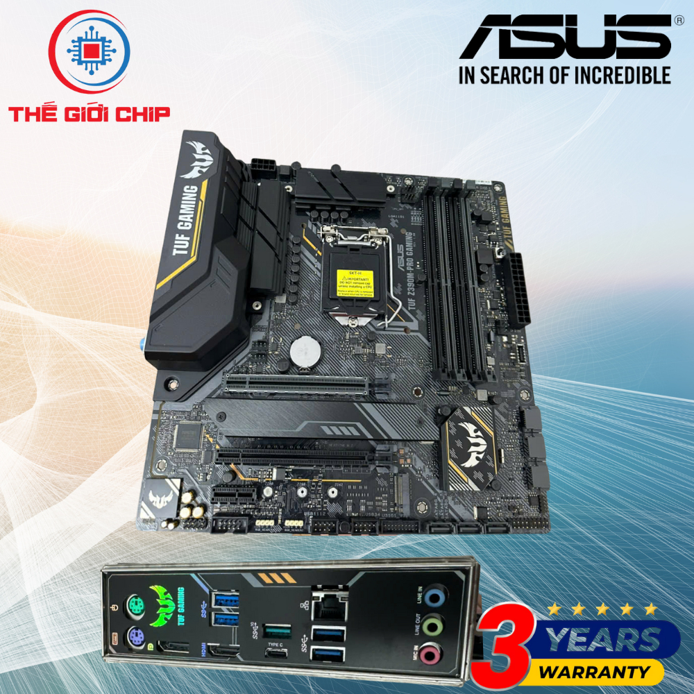 Mainboard (Bo mạch chính) ASUS TUF Z390M-PRO GAMING LGA1151v2 I Bảo hành 36 Tháng