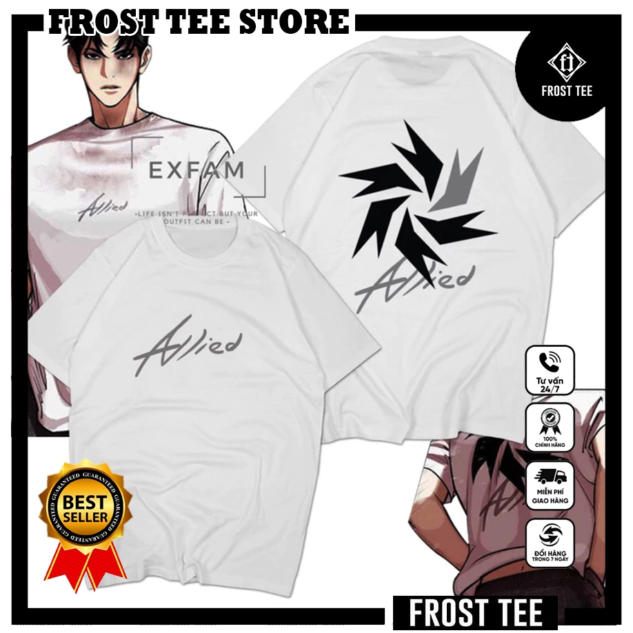 Áo thun Park Hyung Seok Allied Lookism WebtoonBl GL Manhwa - Joo Jae Kyung - Passion - Andrew - Goo 