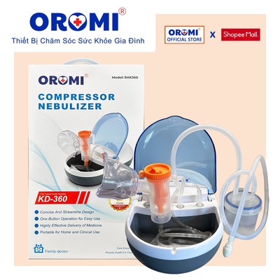 Máy Xông Khí Dung OROMI KD-360 - DÒNG MÁY CHUYÊN XÔNG TÍCH HỢP HÚT MŨI