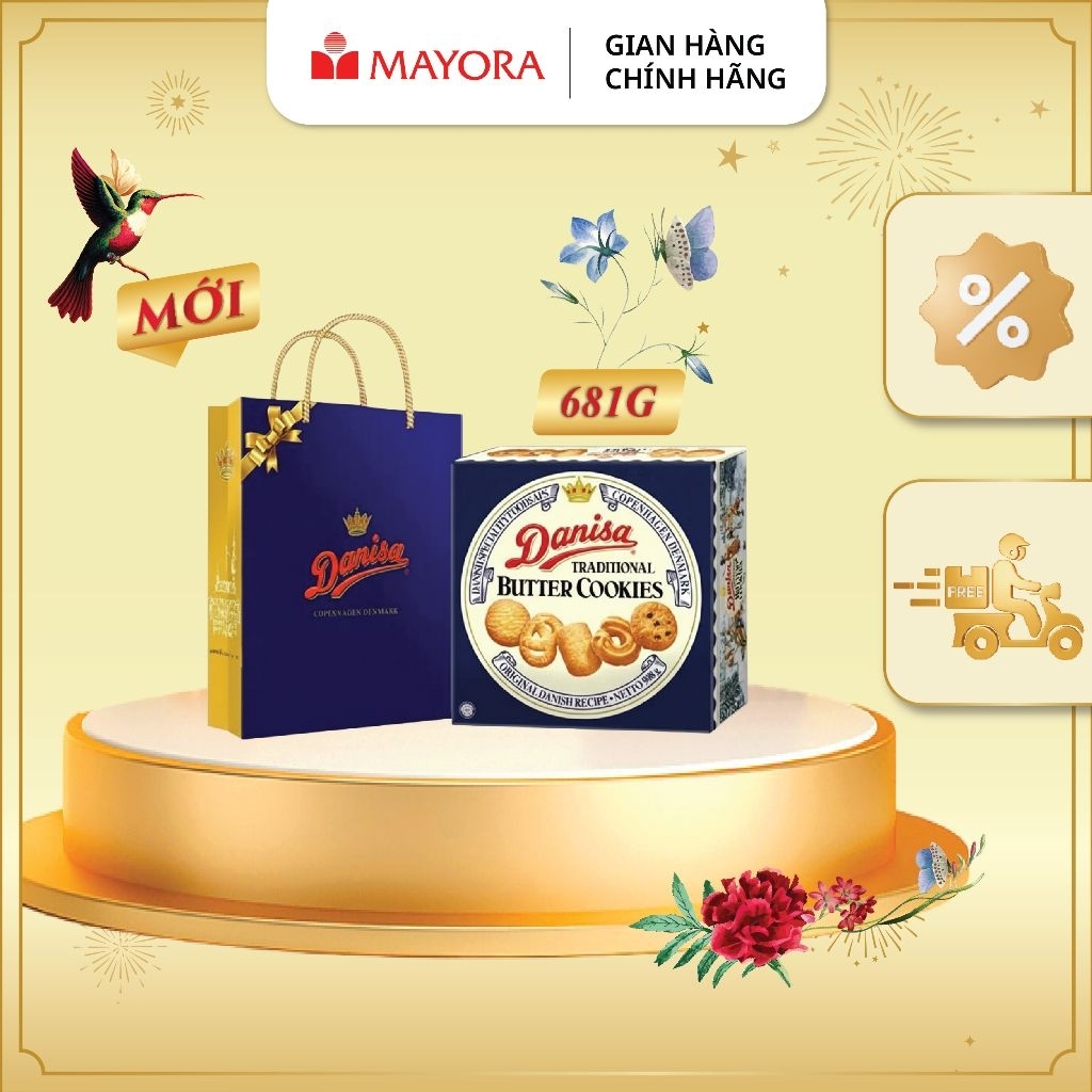 Hộp bánh Danisa 681g