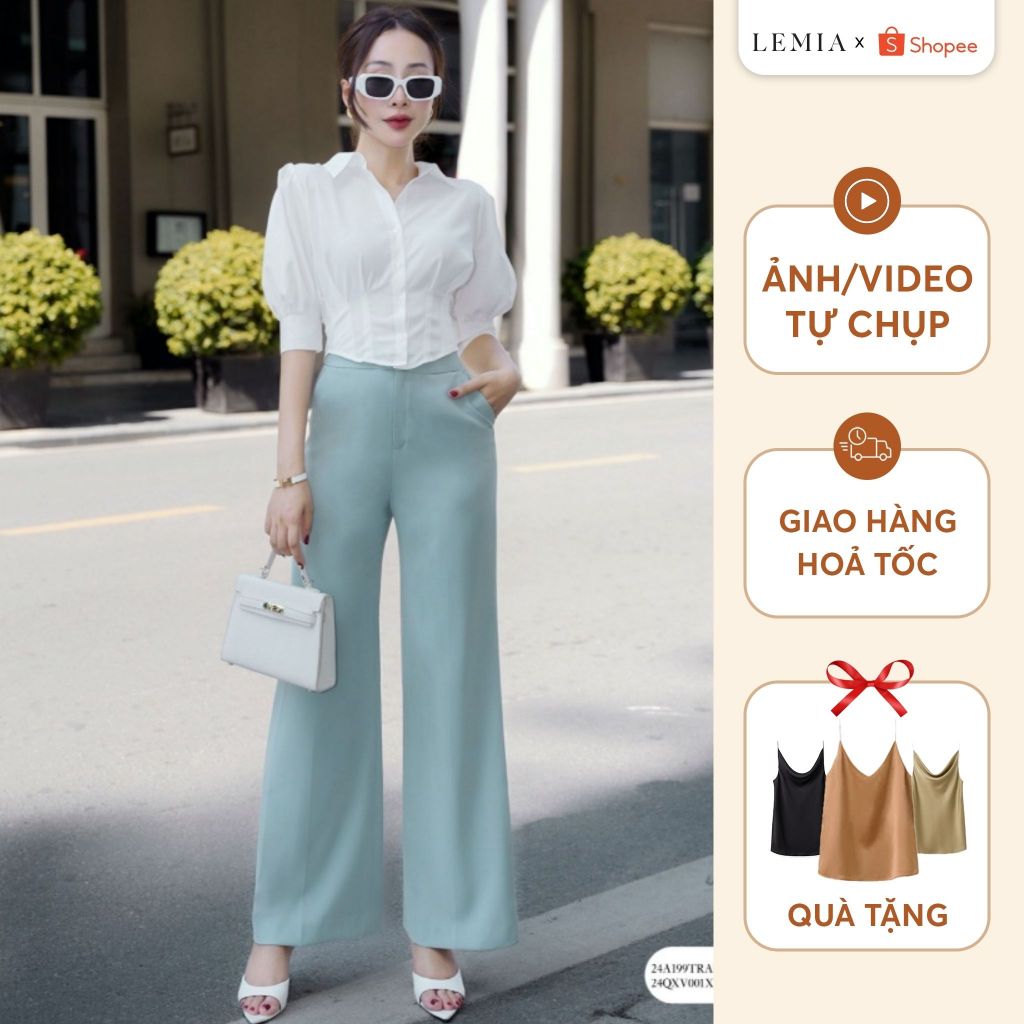 Quần Suông Ống Vẩy Thời Trang by LEMIA Design - 24QXV001