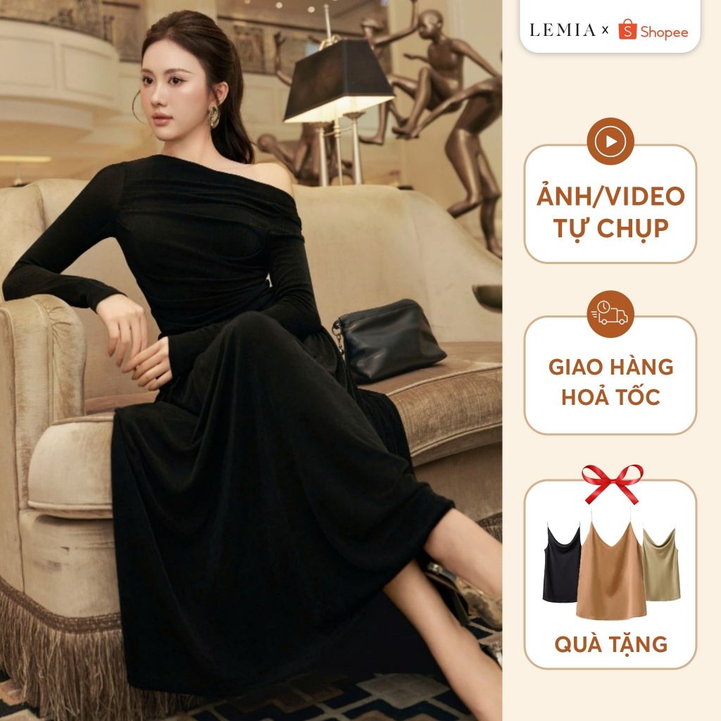 Áo Thun Thanh Lịch Tay Dài Thời Trang by LEMIA Design - AL2403