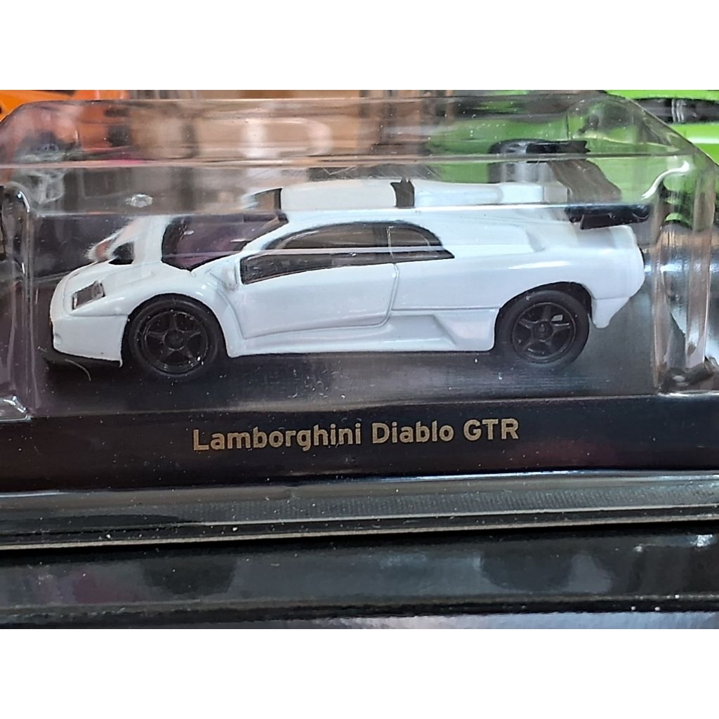 KYOSHO 1/64 - LAMBORGHINI DAIBLO GTR MÀU TRẮNG
