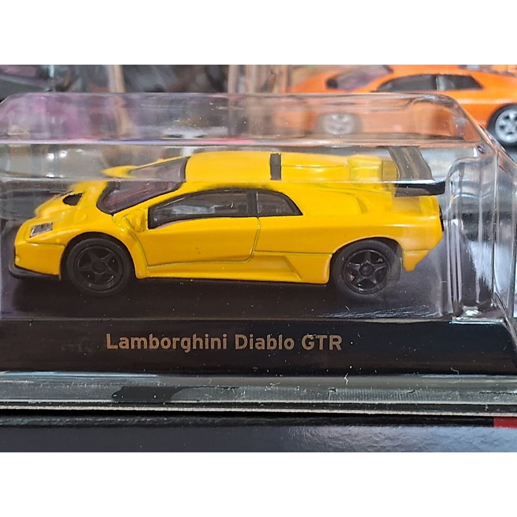 KYOSHO 1/64 - LAMBORGHINI DAIBLO GTR MÀU VÀNG