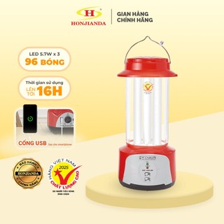 Đèn sạc honjianda hjd-1630 96 bóng led 0.06w