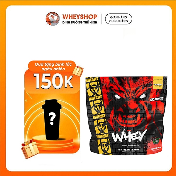 Sữa Bột Bổ Sung Dinh Dưỡng Mutant Whey (60 Serving) - WheyShop GoVap