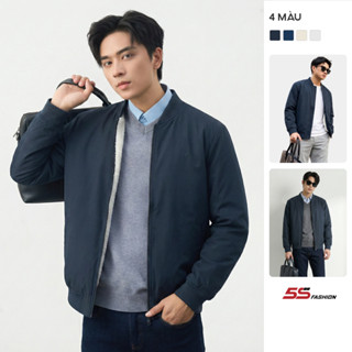  Áo Khoác Bomber Nam B-FurTech 5S FASHION Lót Lông Dày Dặn Ấm Áp Thiết Kế Basic Dễ Mặc M0AKB25013 