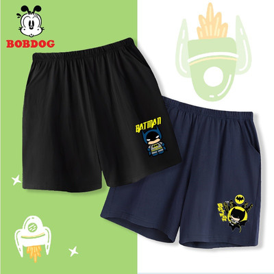 Quần đùi bé trai BOBDOG chất liệu cotton mát mẻ quần short in hình batman cute cho bé