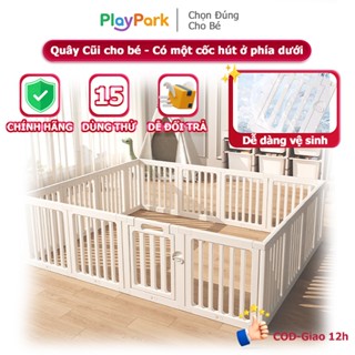  Quây Cũi cho bé,Hàng Rào Nhựa HDPE Gấp Gọn - Chống Đổ - An Toàn Tuyệt Đối - Hàng Chính Hãng Mới 