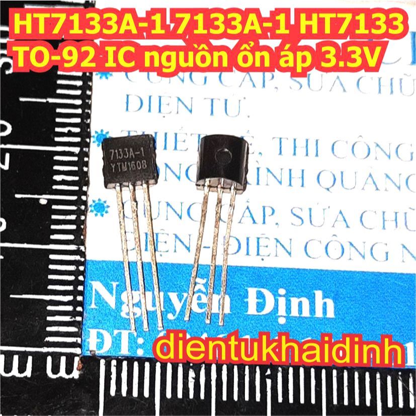 20 con HT7133A-1 7133A-1 LDO HT7133 7133 SOT-89 IC nguồn ổn áp 3.3V kde4303