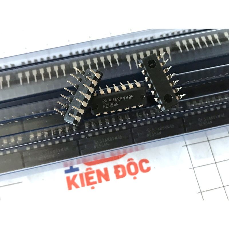 [Combo 3 chiếc] NE556N NE556 IC Timer kép hãng Texas DIP-14