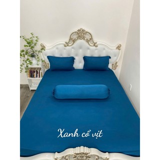 Bộ Drap GỐI Thun Hàn Quốc Mát Lạnh { 4 món }