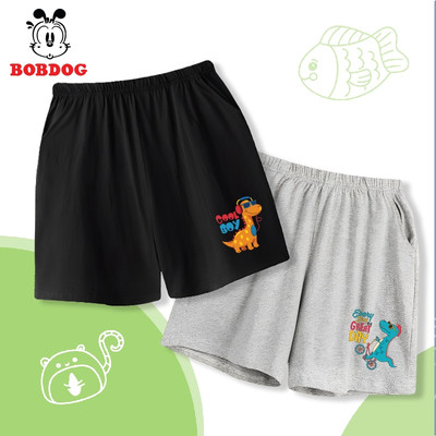 Quần đùi bé trai BOBDOG chất liệu liệu cotton thoáng mát quần trẻ em hình khủng long cute