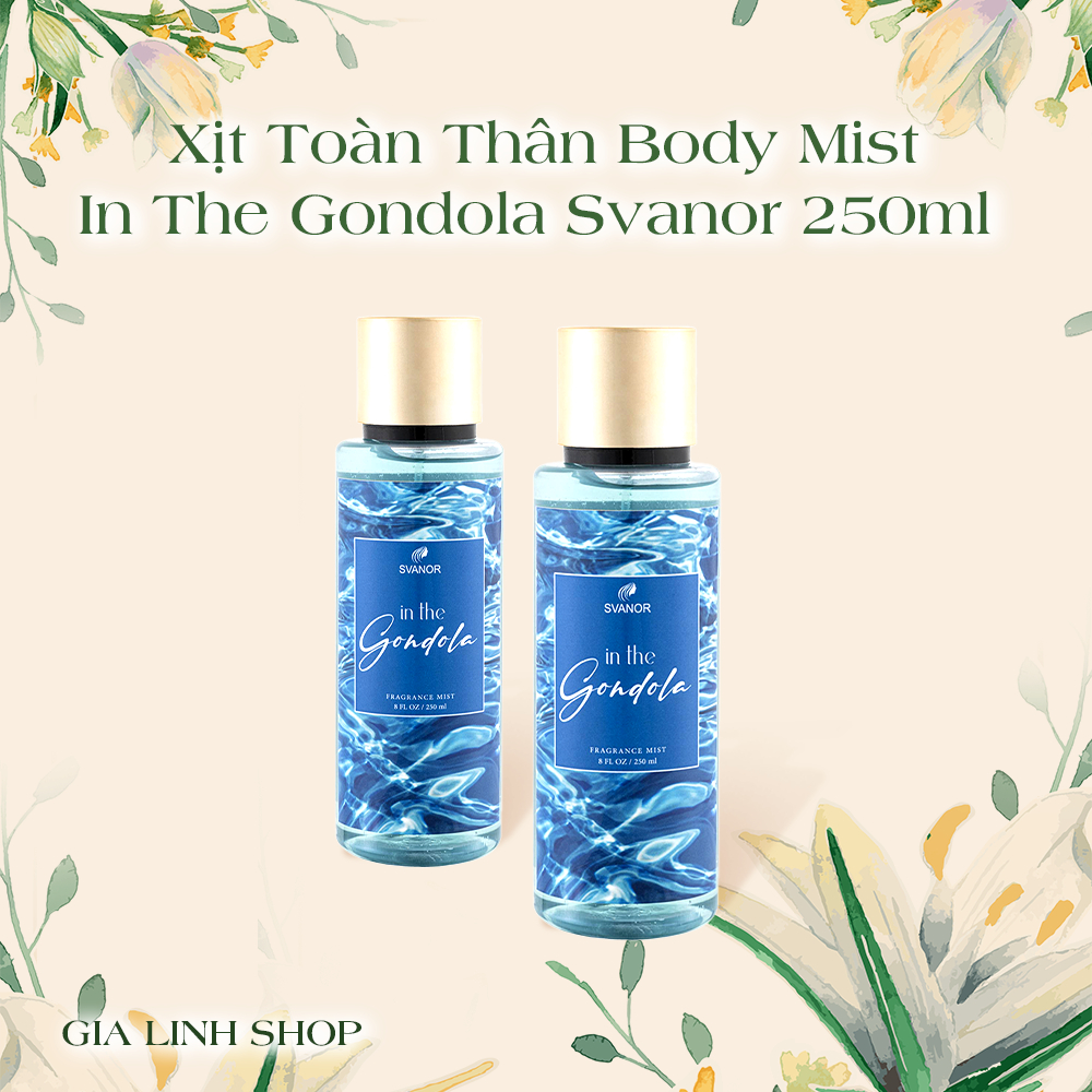 Body Mist Nam Caesar's Legend Svanor 250ml, Xịt Thơm Toàn Thân Hương Nam Tính Lưu Hương 8 - 12h
