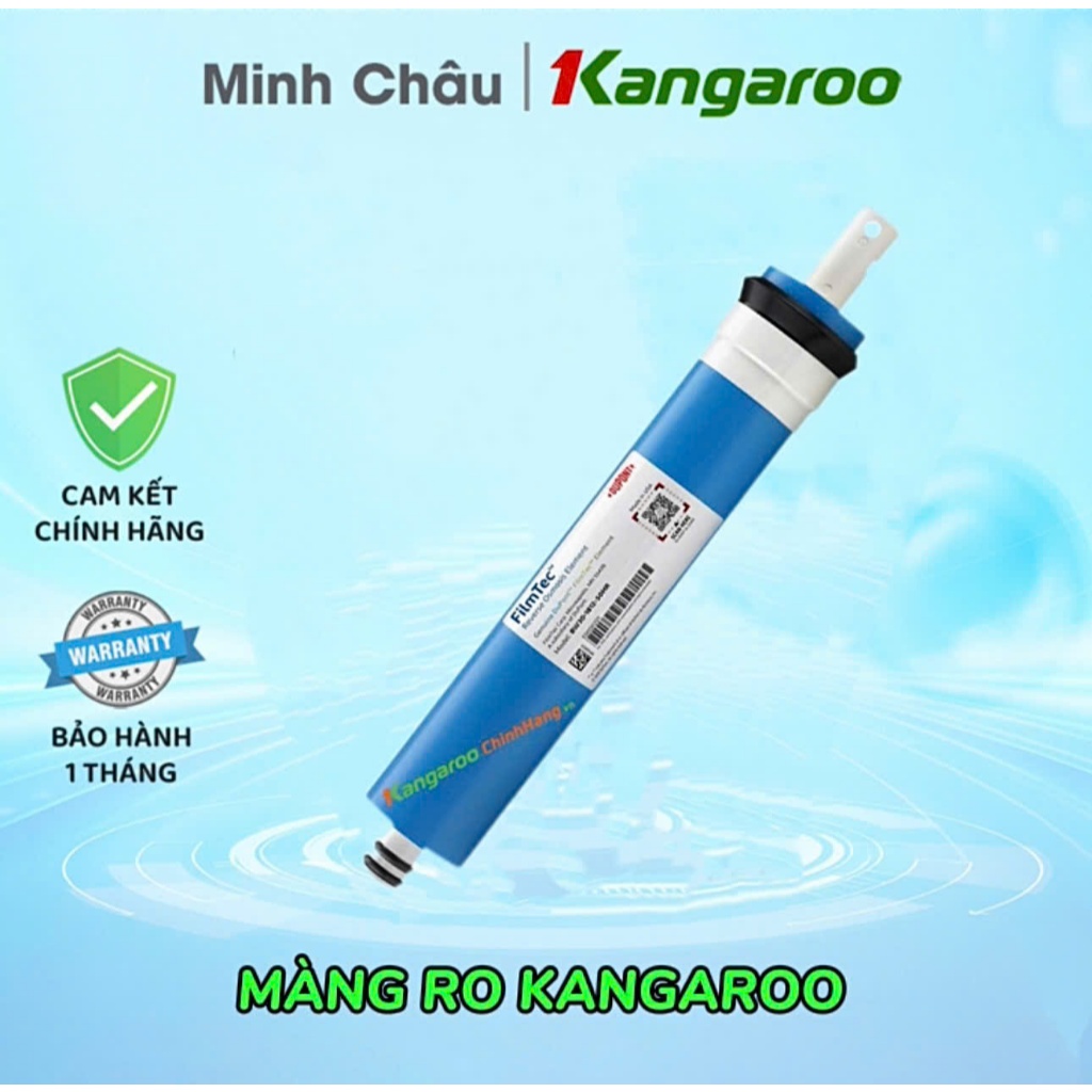 Màng RO Kangaroo, Màng RO Chính Hãng  - Lõi Lọc Kangaroo Số 4 Của Máy Lọc Nước RO