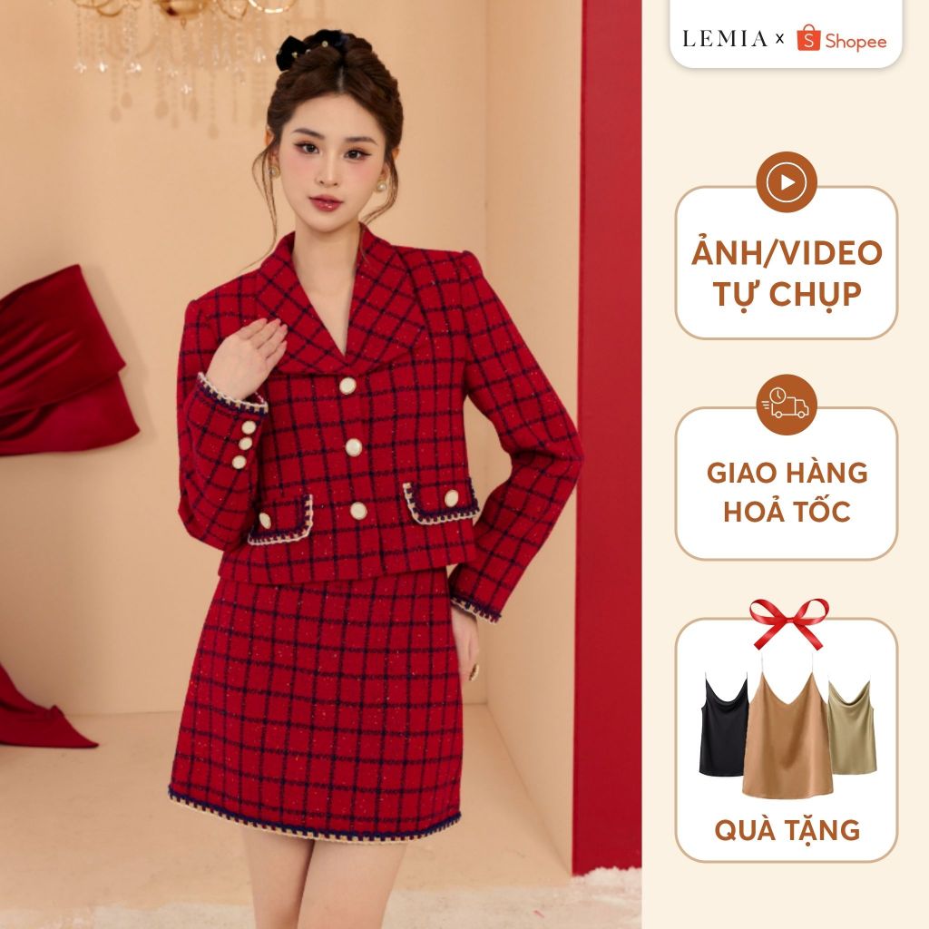 Áo Dạ Nắp Túi Thời Trang Thanh Lịch by LEMIA Design - AT065