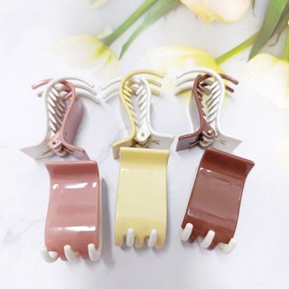 Kẹp tóc gấp tóc 3 răng 5 răng màu nhã - DBT08