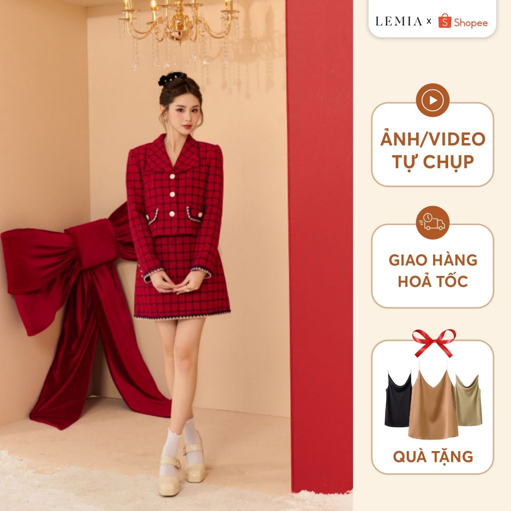 Chân Váy Dạ Chữ A Thời Trang Thanh Lịch by LEMIA Design - ZT065