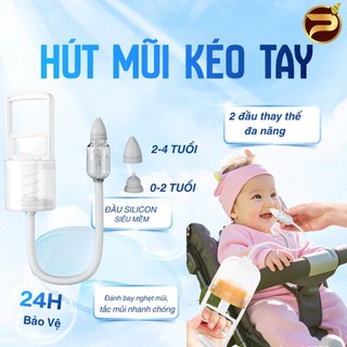 [Bản Nâng Cấp 2025]Dụng Cụ Hút Mũi Kéo Tay Thế Hệ Mới,Dụng Cụ Hút Mũi Cho Bé, Không Gây Tiếng Ồn, Silicon An Toàn Cho Bé