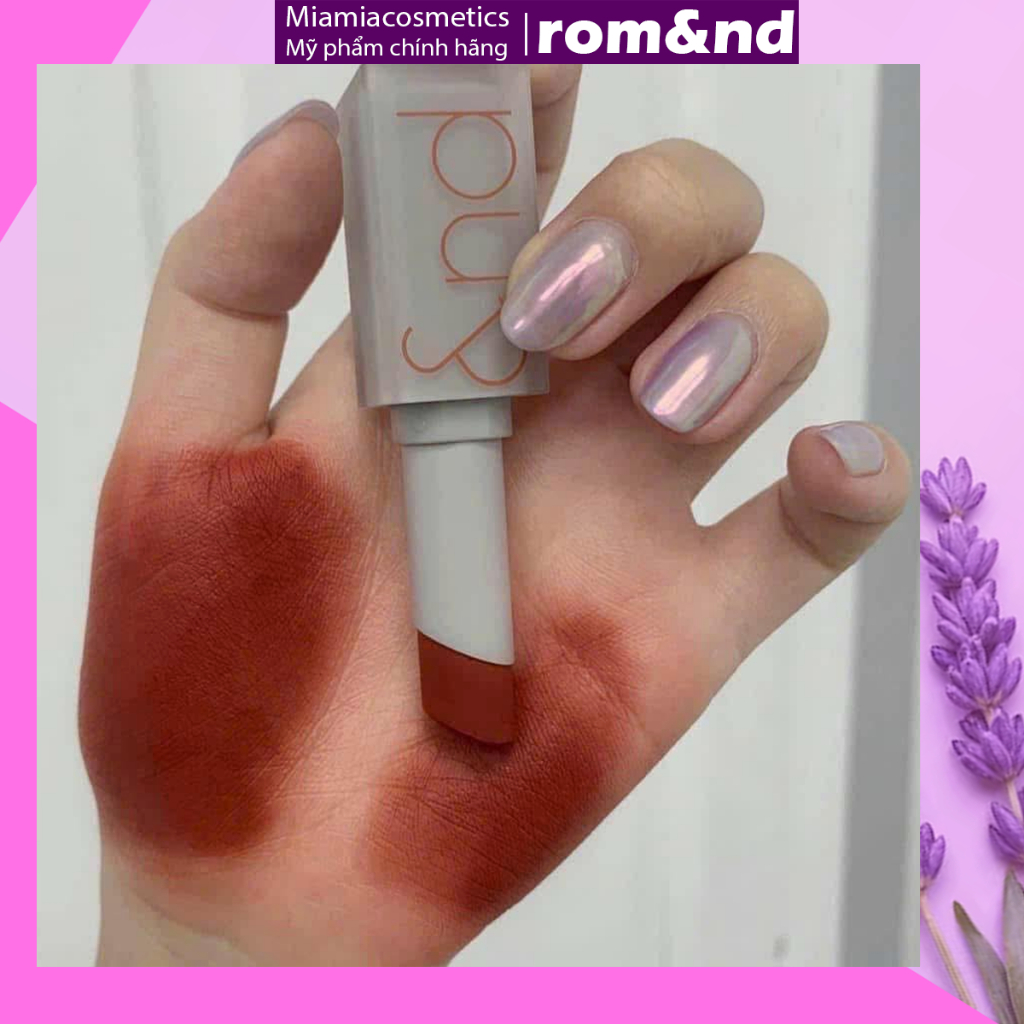 Son Thỏi Romand Zero 05 Evening Son Romand Zero Matte Lipstick Lì Mịn [CHECK HIDDEN TAG]