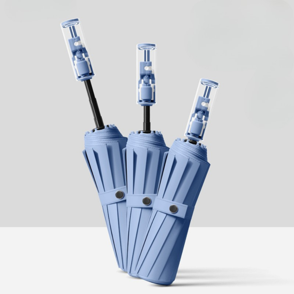 Dù Che Mưa 60 Nan Chắc Chắc Tự Động Đóng Mở Tán Rộng Chống Tia UV