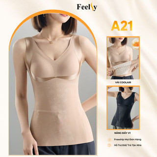  Áo Gen Bra Top  Feelsy Áo body gen siết eo định hình vóc dáng gọn mỡ lưng nách A21 
