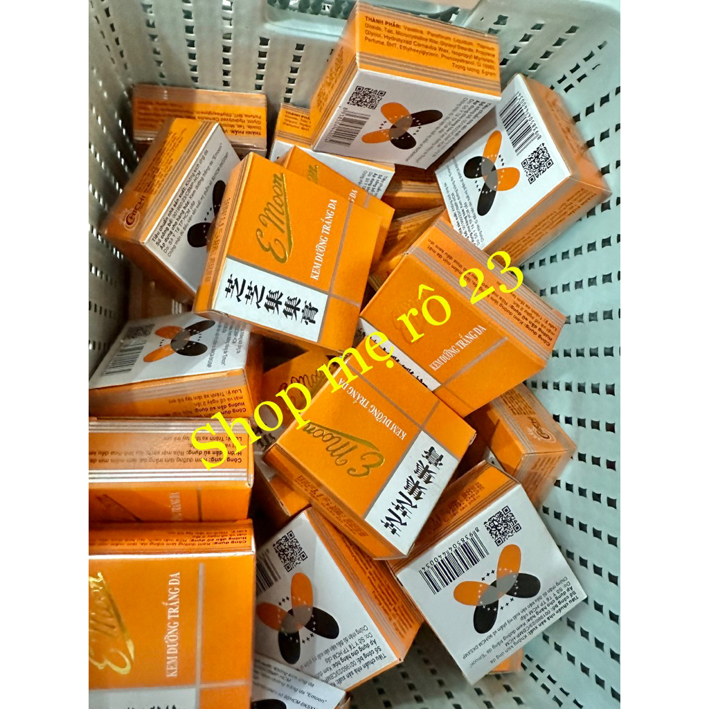 combo 2 hủ kem emon dưỡng trắng da chi chi 6gram (hàng việt-chính hãng)