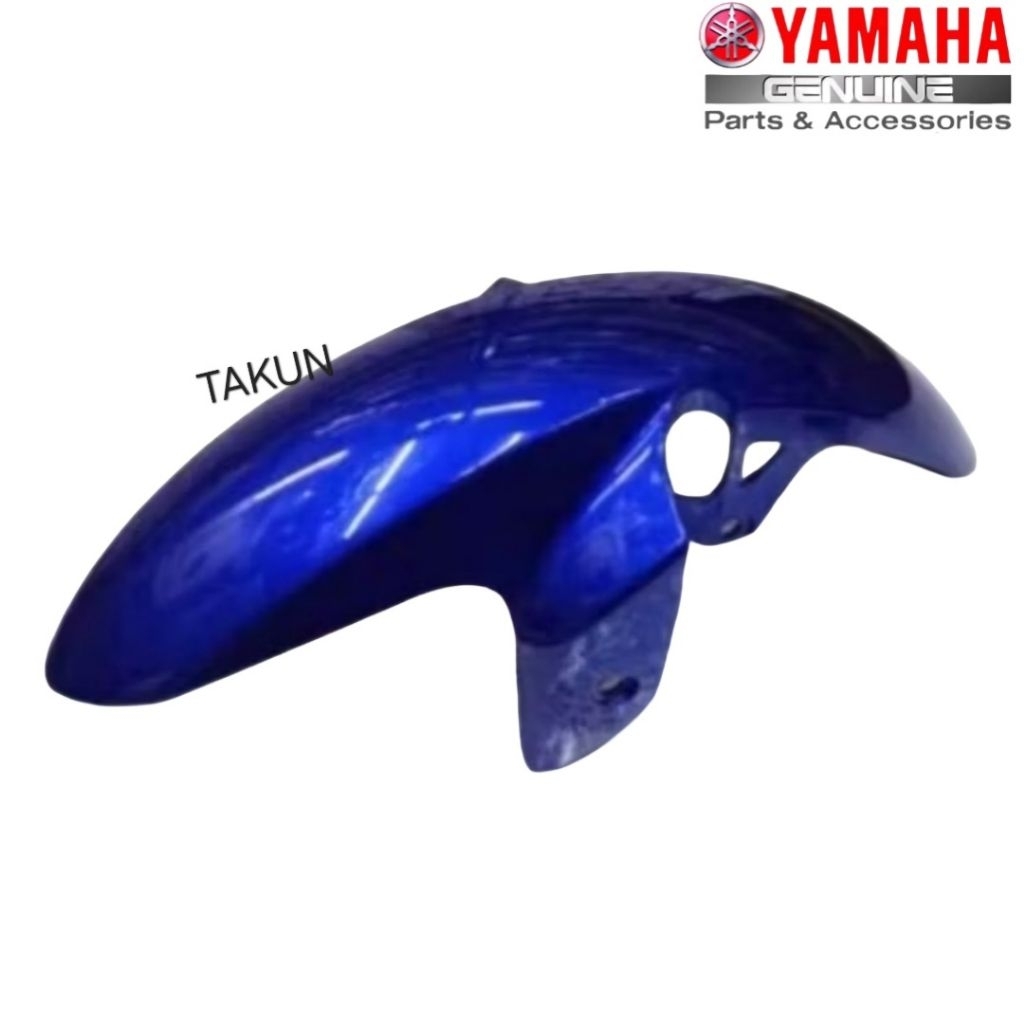 Nhựa dè chắn bùn trước EXCITER 150, Y15ZR xanh GP zin Yamaha