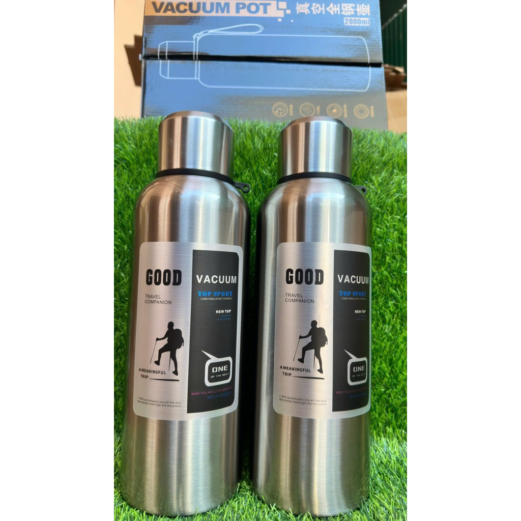 Bình Nước Giữ Nhiệt Inox 316 Good Vacuum Hàng Cao Cấp Bình Giữ Nhiệt 1 Lít 2Lít