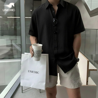 Áo Sơ Mi Nam Cổ Bẻ Tay Ngắn Form Dáng Thoải Mái, Vải Linen & Oxford Premium Thấm Hút Cực Tốt SMTN444