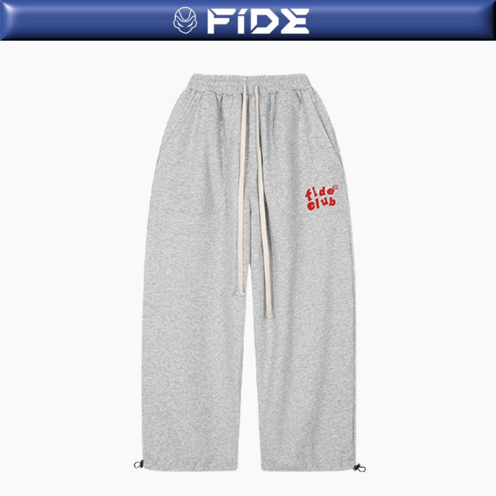 Quần dài TEDDY FIDÉ PC cotton form rộng unisex nam nữ - QD06