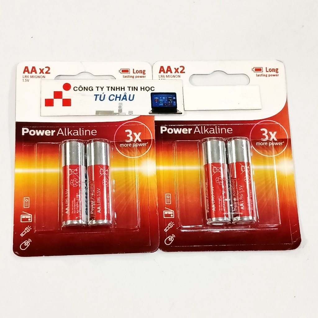 Pin AA LR6 MIGNON 1.5V, Pin kiềm ALKALINE LR6P2B/97 / Pin Alkaline chất lượng