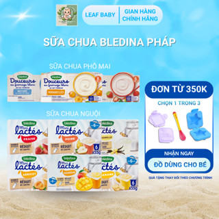Sữa chua Bledina Pháp - Sữa chua nguội cho bé ăn dặm từ 6 tháng - Leaf Baby