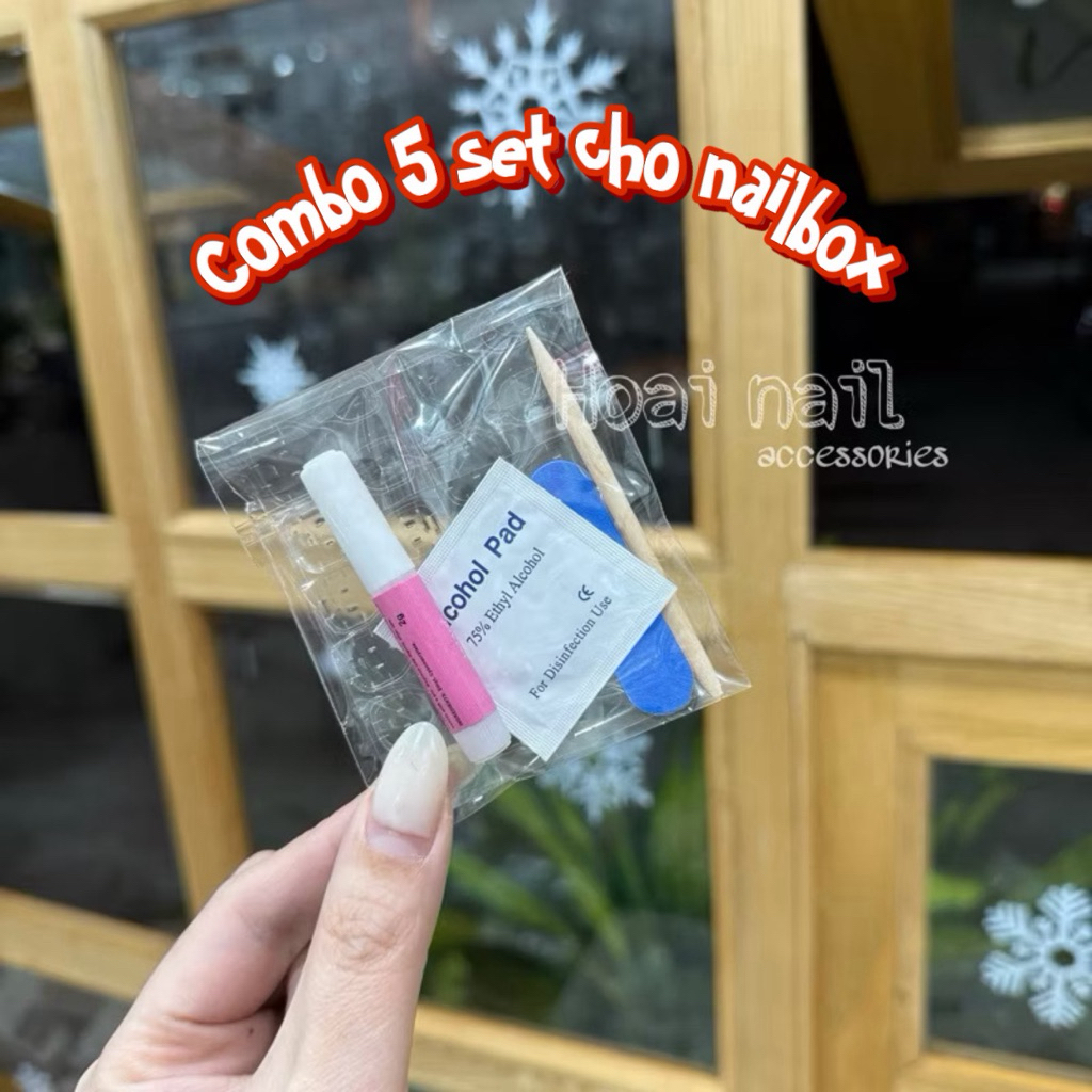 Combo 5 set nhiều món dành cho nailbox