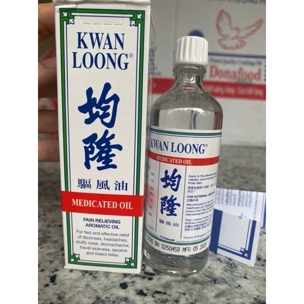 Dầu Nóng Kwan Loong Oil Singapore 57ml
