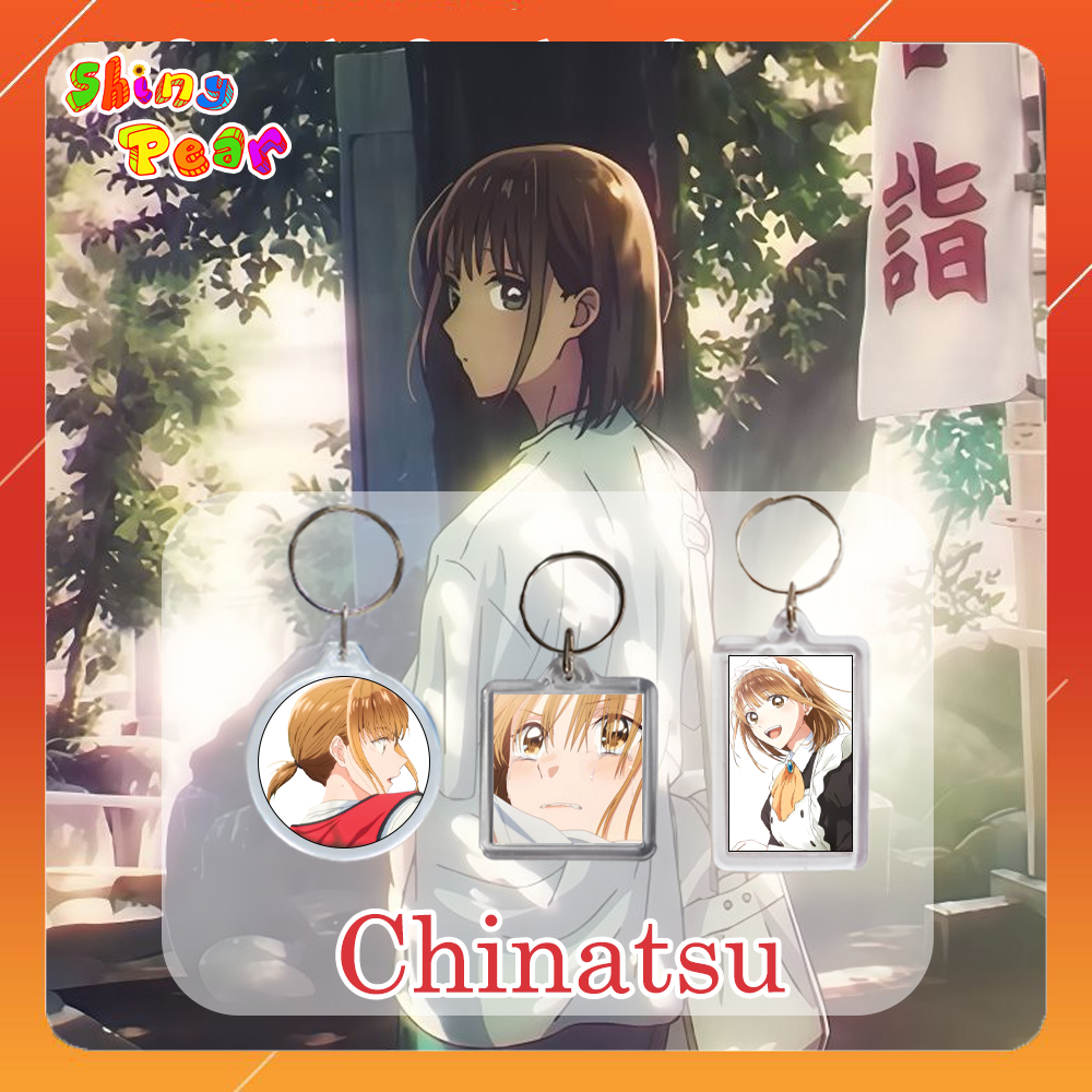 [Blue Box] - Móc chìa khoá | Móc khoá Chinatsu Kano anime/manga Blue Box làm quà tặng, trang trí