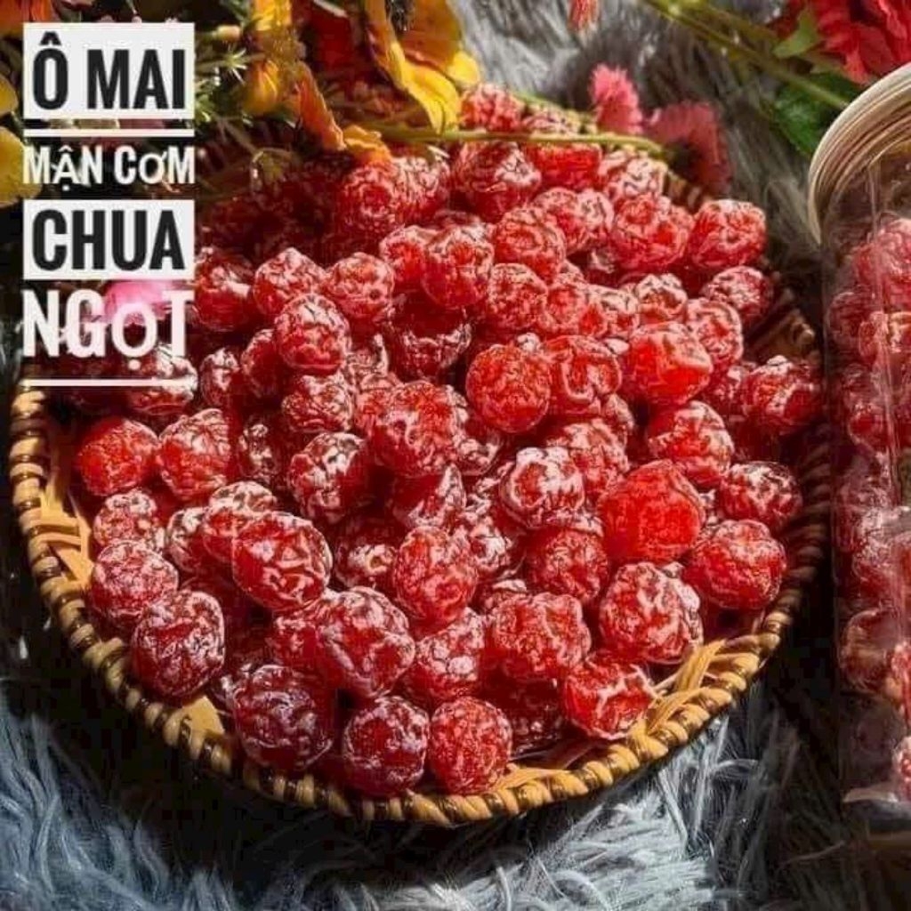 [Hàng tết]Ô mai mận cơm chua ngọt hủ 500g