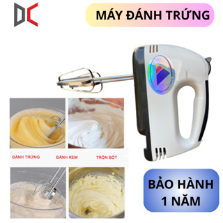 [ LOẠI XỊN ] Máy Đánh Trứng - Máy Trộn Bột Cầm Tay Mini Dùng Đánh Kem, Sữa, tạo bọt Cafe - Trộn bột Nhanh, Nhuyễn Đều