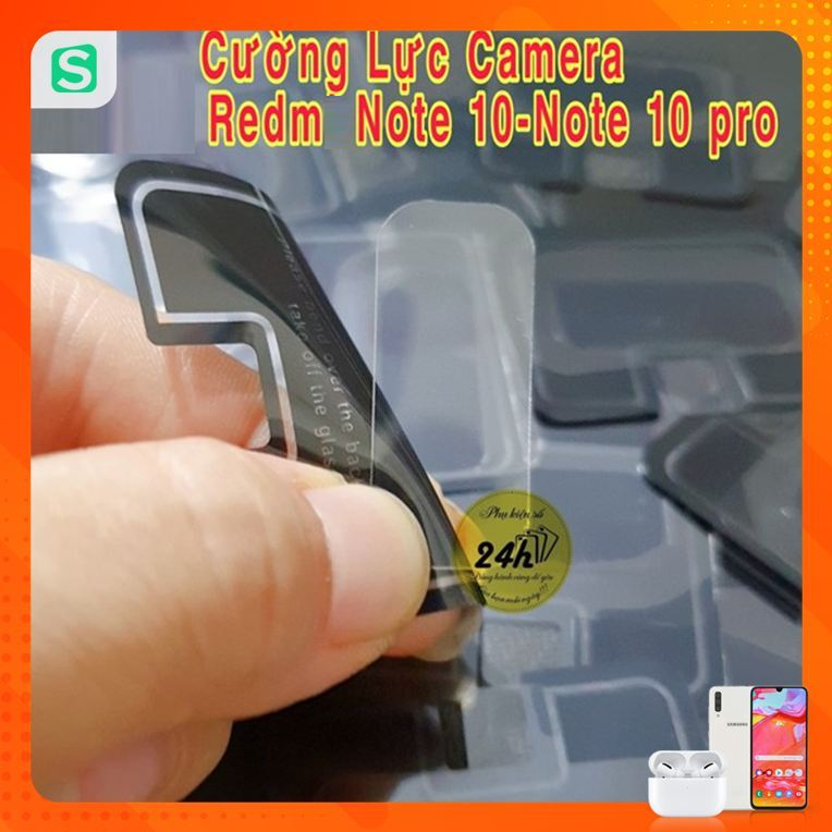 Kính Cường Lực Bảo Vệ Camera Redmi Note 10 / Note 10S / Note 10 Pro / 10 Pro Max - Chống Trầy Xước