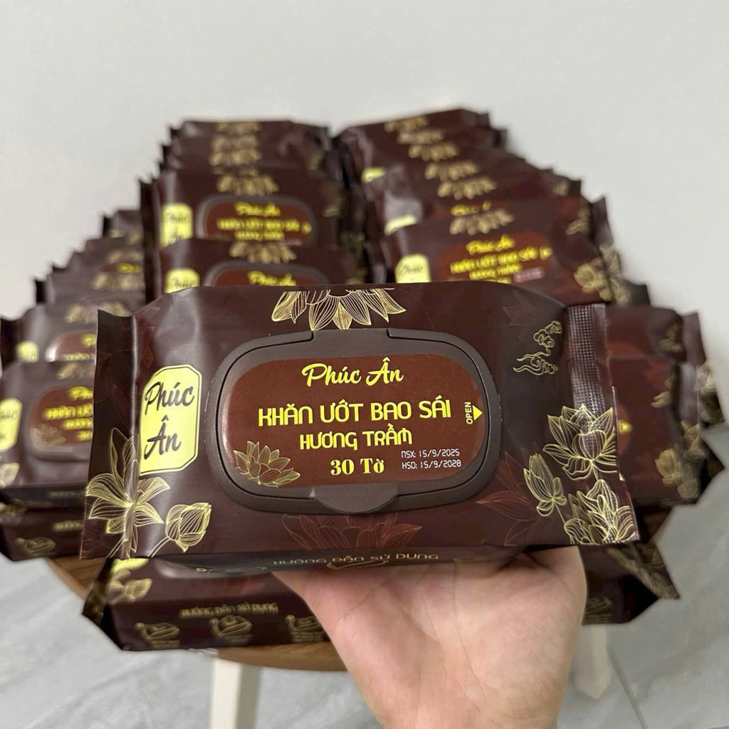 KHĂN ƯỚT LAU BÀN THỜ COMBO 5 Gói
