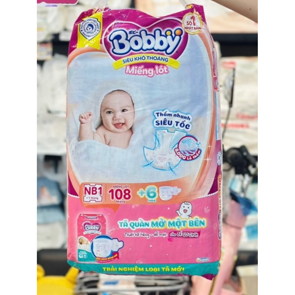 Bobby miếng lót 108+6, nb64+4