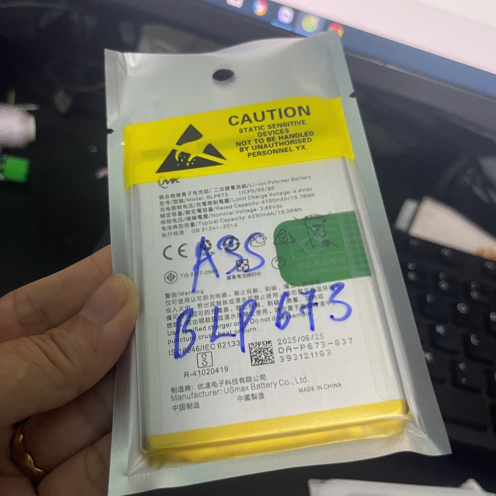 PIN oppo A3S / A5S BLP673 dùng chung