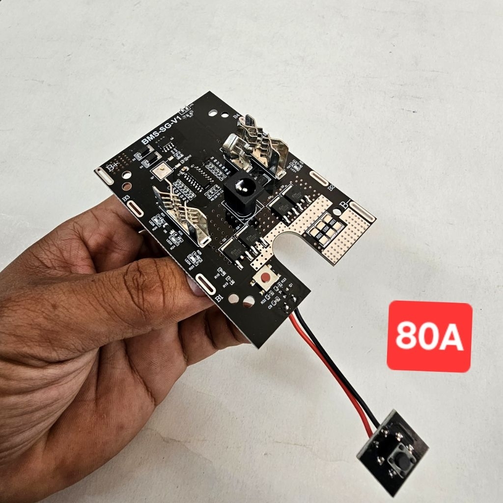 Mạch pin Makita led hông 2 bên 5s 80A 90A 18V 21V chân M21