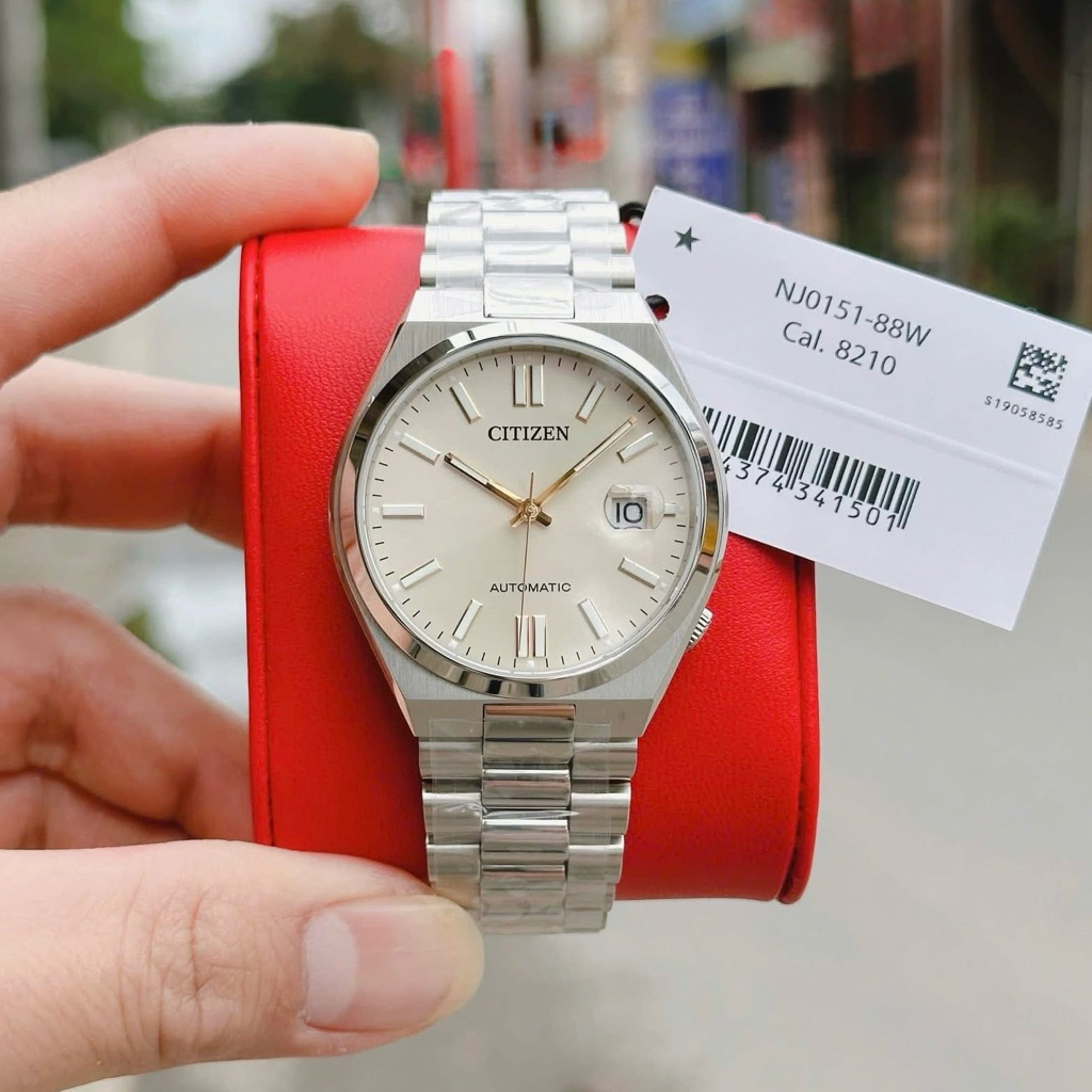Đồng hồ nam dây thép Citizen Automatic Tsuyosa NJ0151 88W